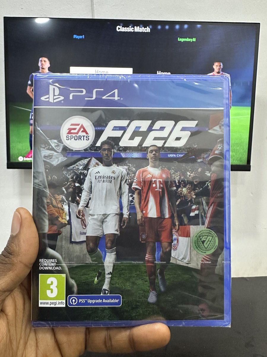 Asap_Rockit's tweet image. FC 26 PS4: N100,000