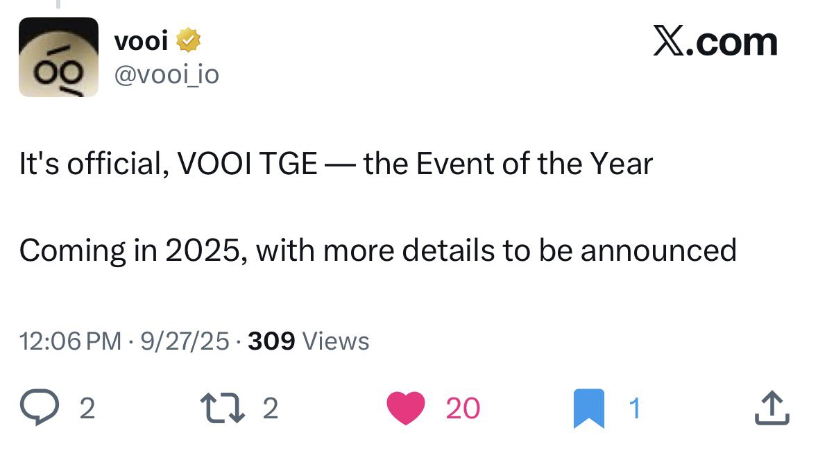 CalebbNFT's tweet photo. VOOI —> ASTER 

I’ve always been bullish on @vooi_io from the onset https://t.co/yaRr6TGVqY