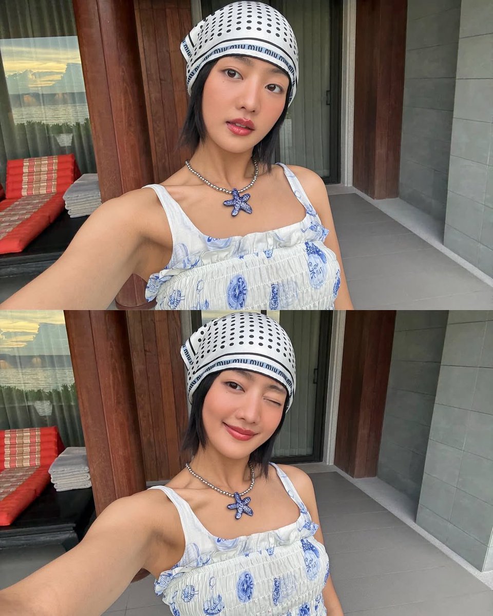 minnicha_th's tweet photo. [IG] 250927 min.nicha

“เติมเต็ม Vitamin sea..😊🌊🌴🐚🦀⛅️🥥”

#มินนี่ #MINNIE #민니
#idle #아이들 [1] https://t.co/qHOwlCkuHa
