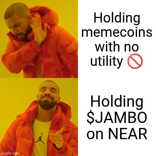 hezcrypto's tweet photo. Not all memecoins are equal… some are building a cult on #NEAR 🚀🐉🐕🍌
#NEAR #CryptoMeme  #Jambo”

 @NEARProtocol @Nearmemess  @NEAR_Blockchain https://t.co/8QAg9NNwi4