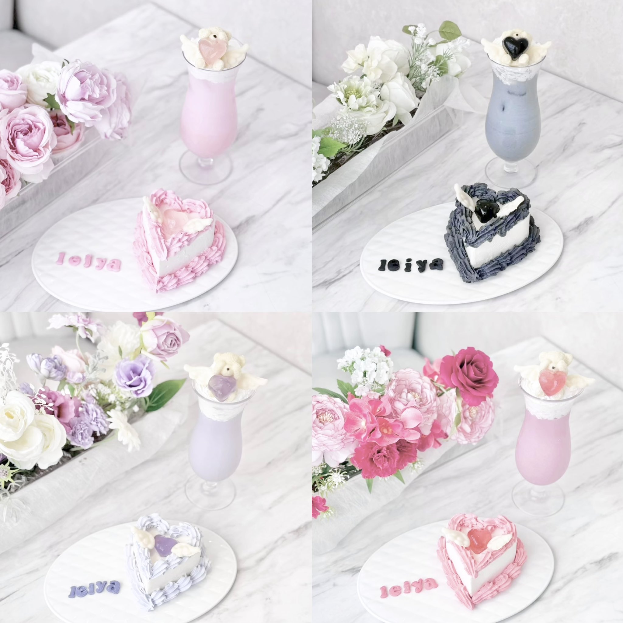 9uchan様✩⋆確認専用ページ バースデーガーランド（ネーム含む） バースデーカード＊フラッグ＊ガーランド＊封筒付き【オリジナル