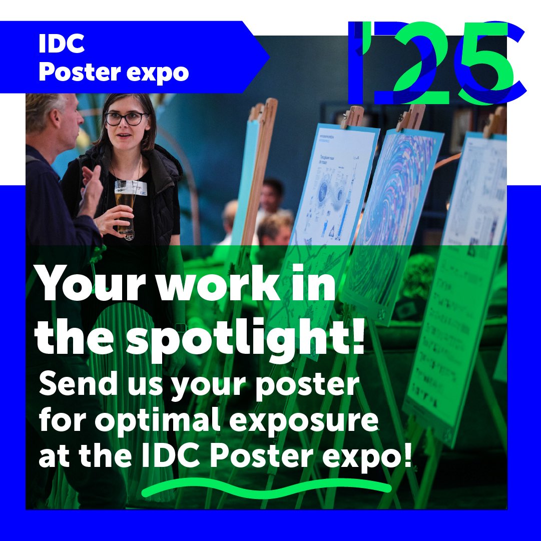 Infodesigncon's tweet image. 📣 Call for posters!
Show your work at IDC25.
Open to all ticket holders
Deadline: Oct 15, 2025
Posters, interactive, or animated work welcome
🎟️ Info &amp;amp; submit → informationdesigncon.eu/exhibition-2025

#IDC25 #informationdesign #conference #poster