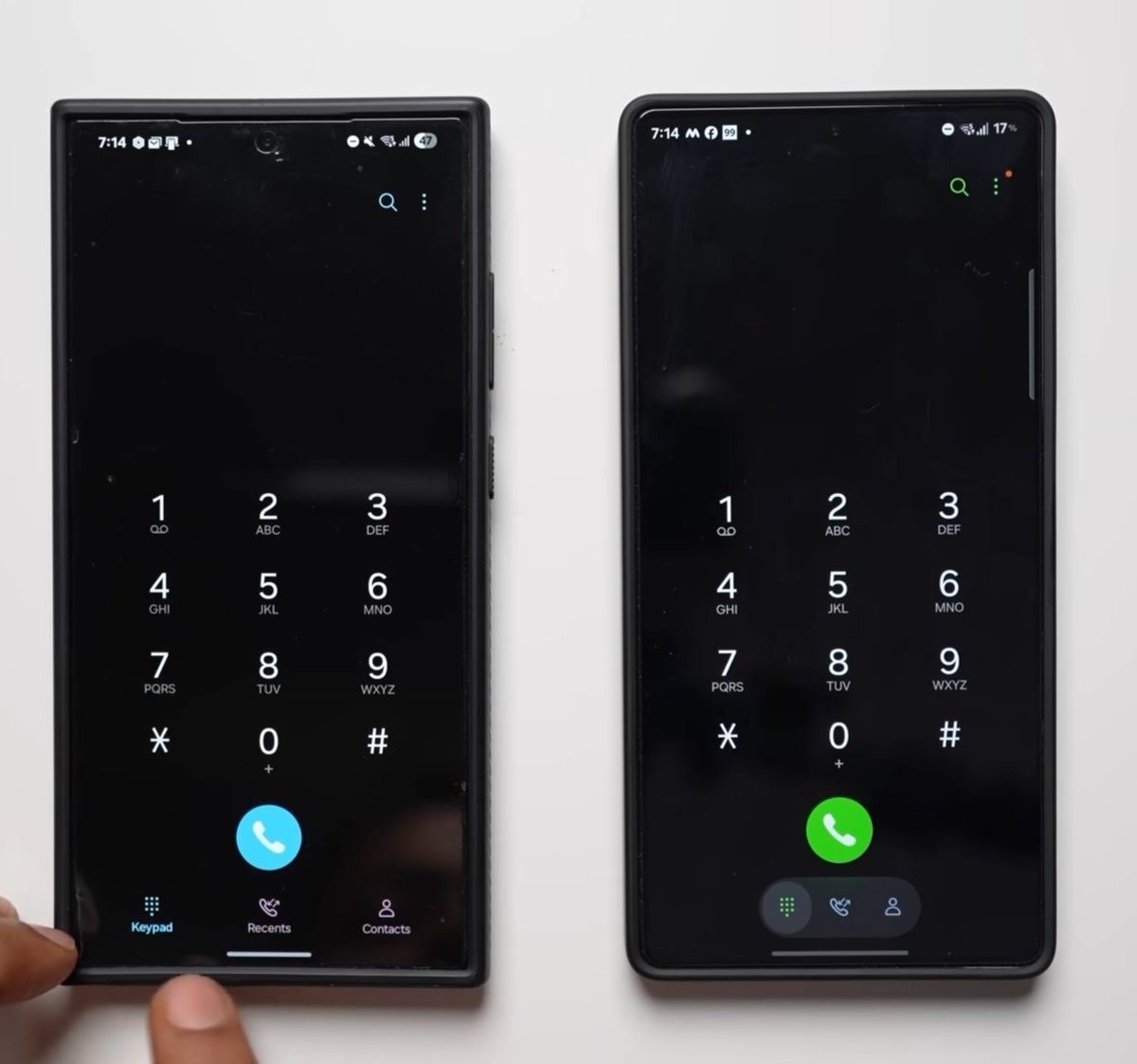 callmeK007's tweet image. Samsung One UI 8.0 vs 8.5 – Phone App Showdown 📱🔥
#Samsung #UI8.5 #SamsungUpdate #samsungs25 #s25 #s25ultra