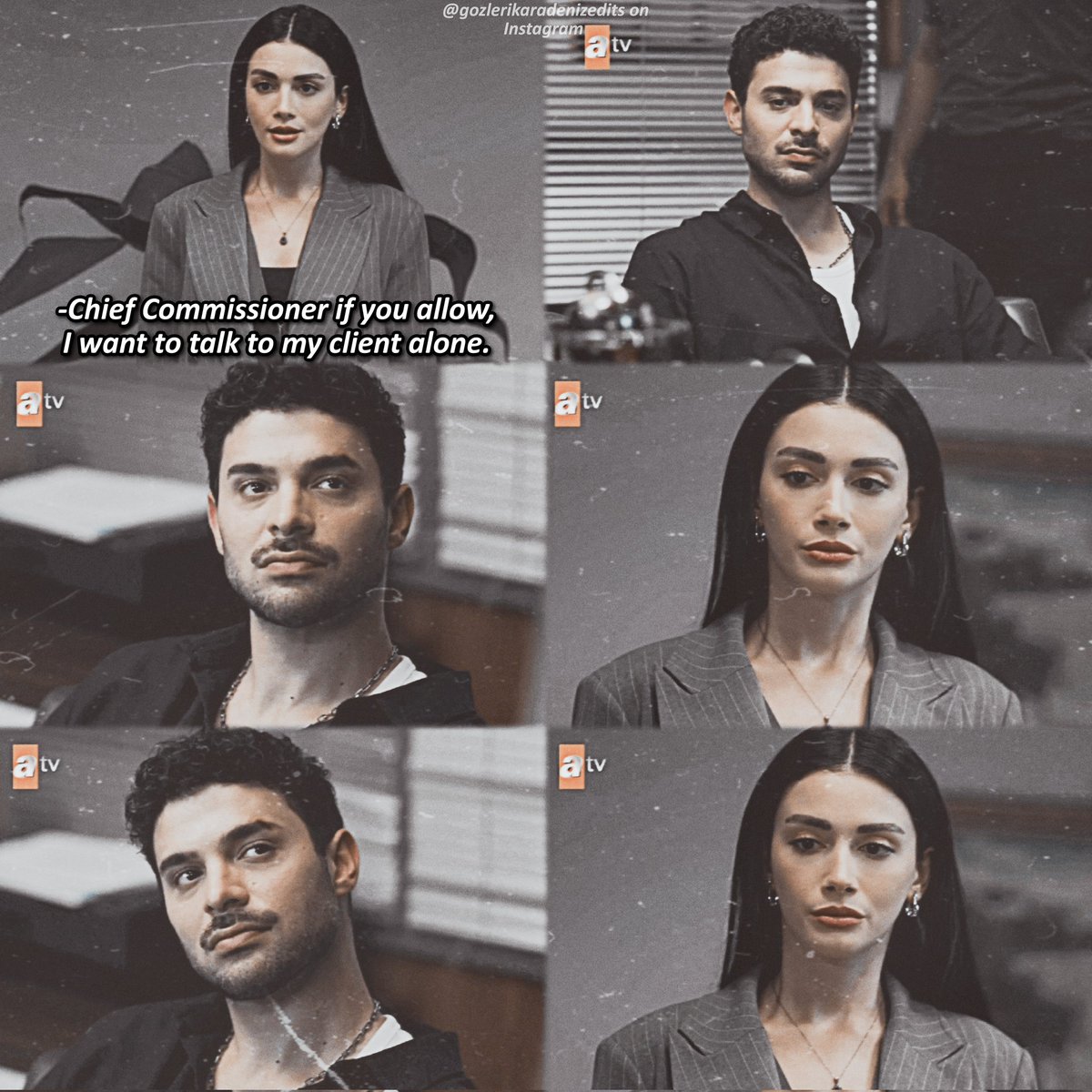 Avukat Günes and her client, kaptan Azil⚖️🌊 
#GözleriKaradeniz #GozleriKaradeniz #HalitÖzgürSarı #ÖzgeYağiz #GünZil #AzGün #AzilMaçari #GüneşAydinay