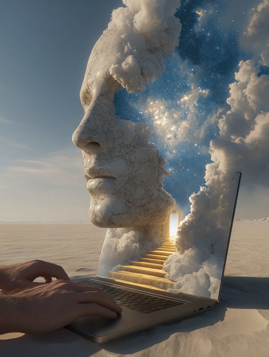 illusionkrafter's tweet image. The mind is the portal that turns code into cosmos.