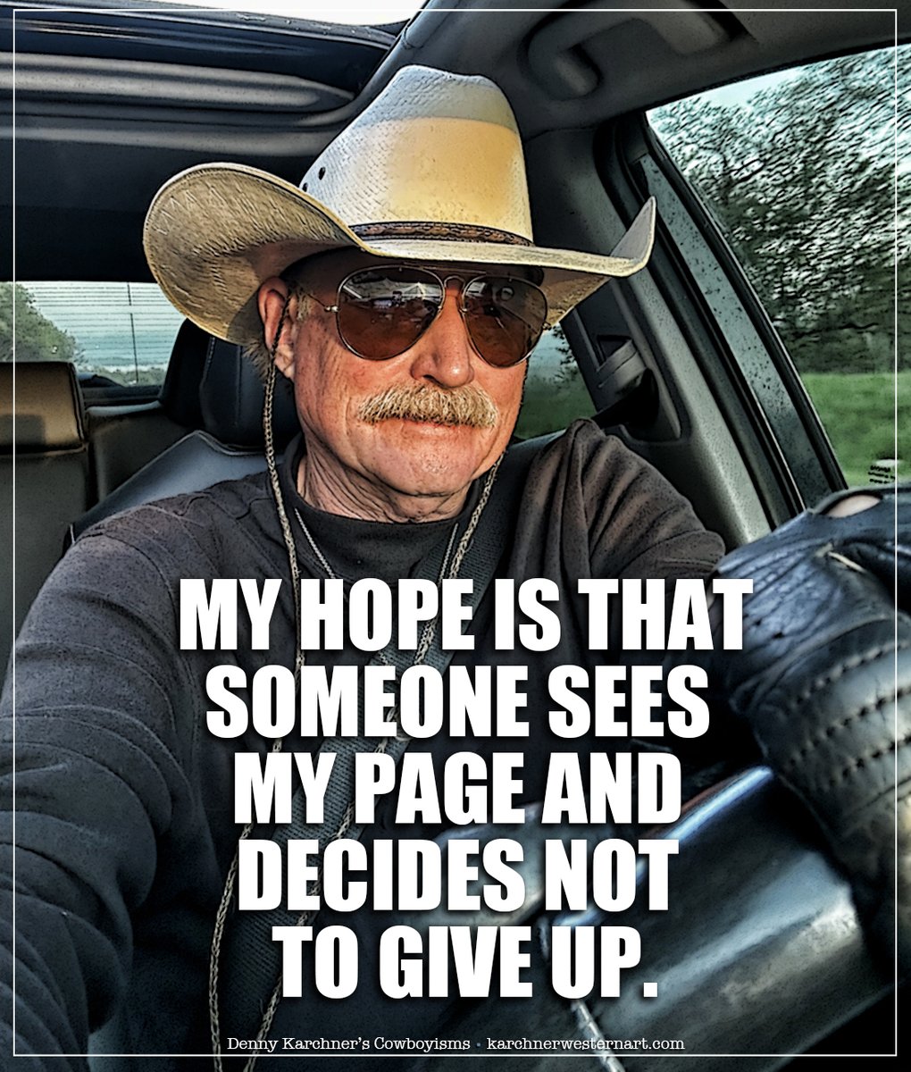 Denny Karchner's Cowboyisms (@denniskarchner) on Twitter photo 