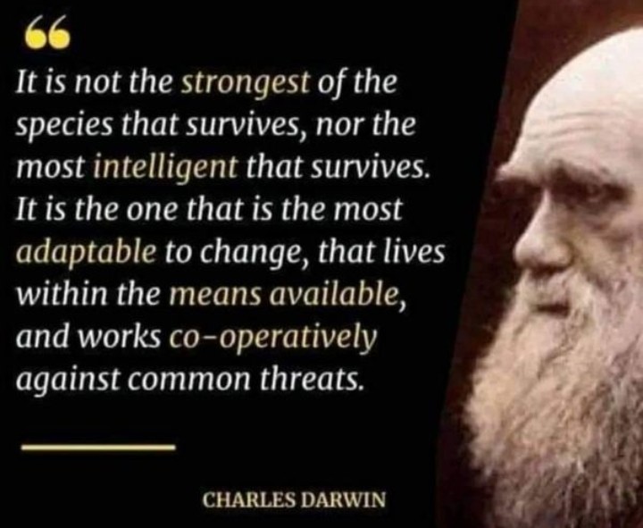Robhaspatience's tweet image. Says it all 👇. #Adaptability  😷