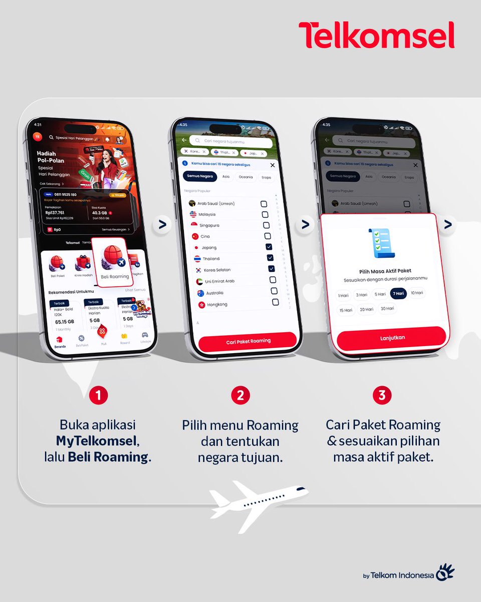 Telkomsel tweet media