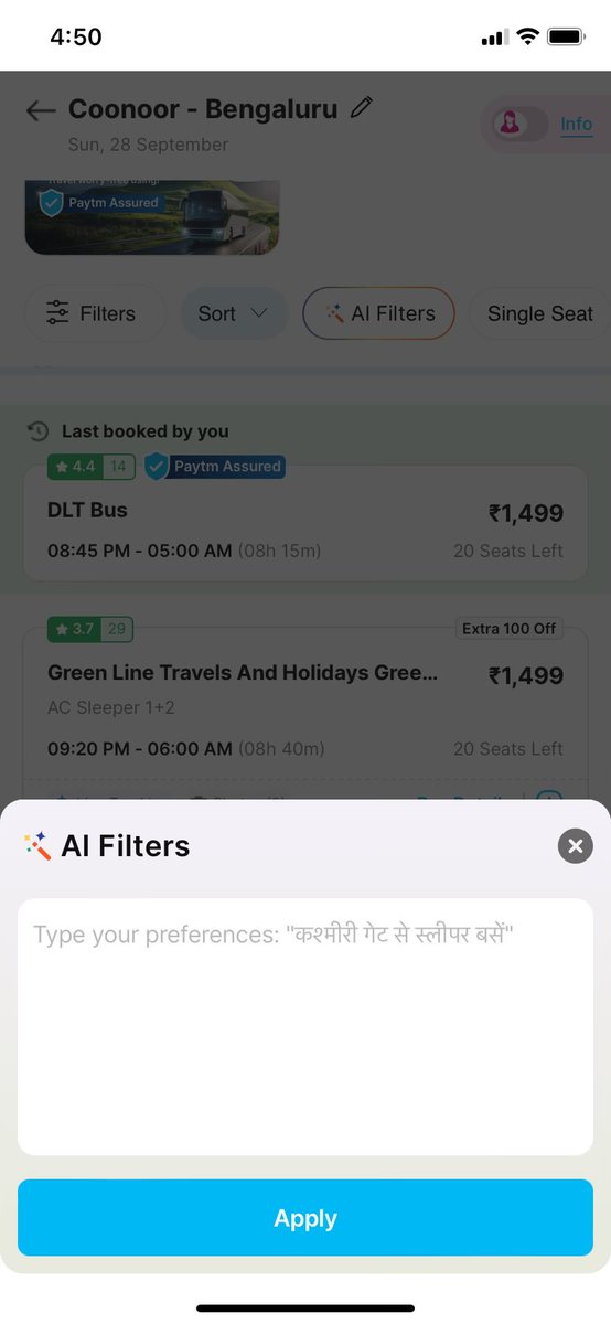 Is the Future of Filters? 

But this makes me think users might have analysis paralysis and not be able to figure out what they’re looking for until you show it to them.