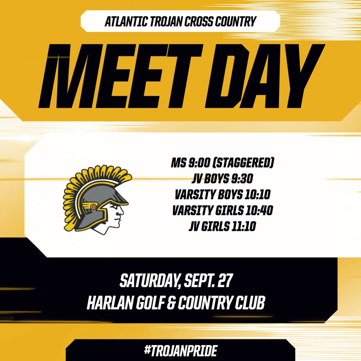 Meet #6 at Harlan. Results below. results.blacksquirreltiming.com/meets/56684