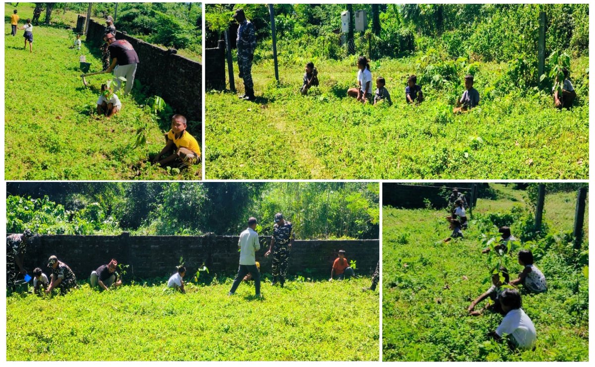 ‘स्वच्छोत्सव - स्वच्छता ही सेवा - 25' पखवाड़ा के तहत ‘मैनागुड़ी एल.पी. स्कूल’ में छात्रों के साथ स्वच्छता जागरूकता व वृक्षारोपण अभियान चलाया गया |
#SHS2025 #SwachhataHiSeva2025 #Swachhotsav  #SwachhBharatAbhiyan 
<a href="/SwachhBharatGov/">Swachh Bharat Urban</a> 
<a href="/swachhbharat/">Swachh Bharat Mission - Grameen</a>
<a href="/MoHUA_India/">Ministry of Housing and Urban Affairs</a>
<a href="/MoJSDDWS/">Department of Drinking Water & Sanitation (#DDWS)</a>
<a href="/SSB_INDIA/">Sashastra Seema Bal</a>