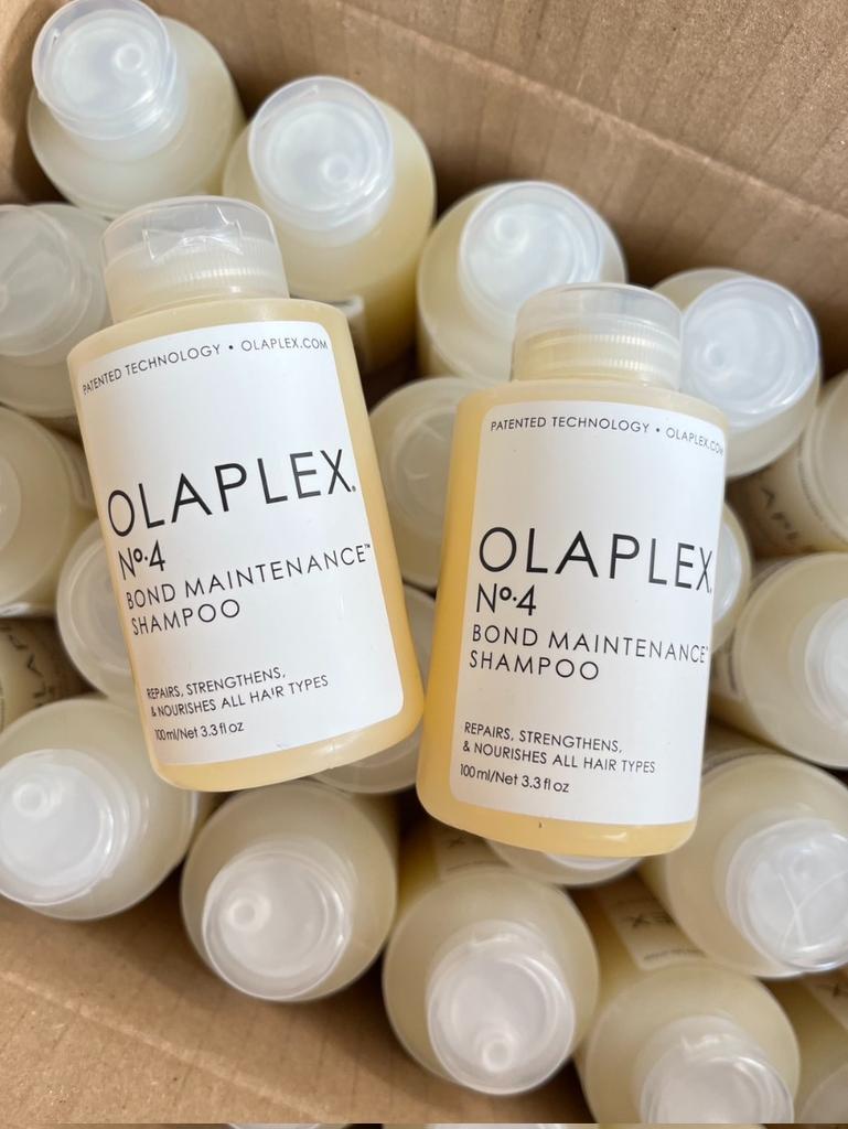 numjshop's tweet image. ✨🤍พร้อมส่ง 499 บาท Olaplex No.4 Bond Maintenance Shampoo 100ml 〰️ แชมพูทำความสะอาดเส้นผมอย่างอ่อนโยน สูตรซ่อมแซม ฟื้นฟูผมให้นุ่มชุ่มชื้น แลดูสุขภาพดี ป้องเส้นผมแห้งชี้ฟูช่วยลดการแตกขาดของเส้นผม

#olaplex #นัมสต็อค