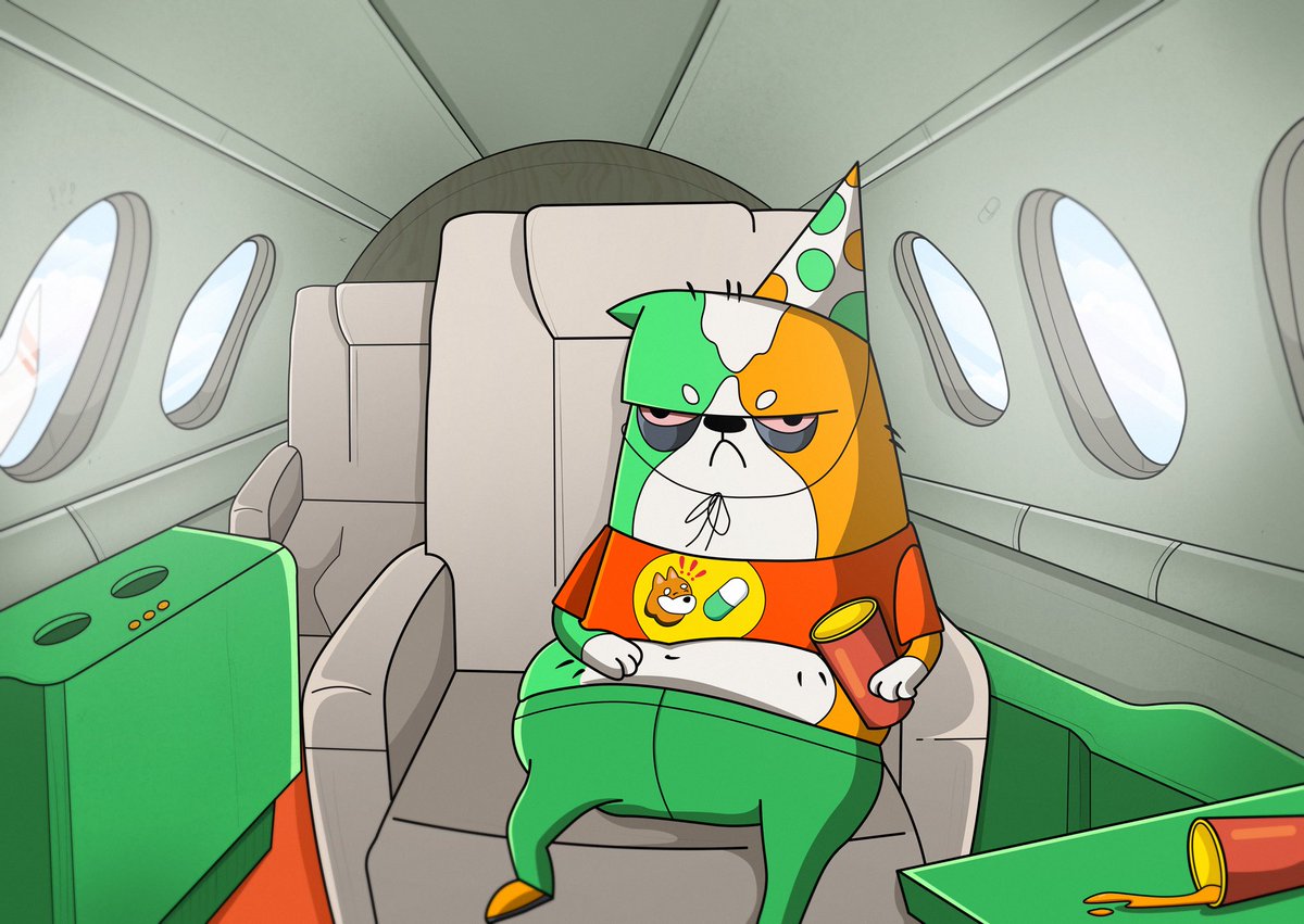 funlessmemecoin's tweet image. Yeah, I’m on a jet.
Still hungover, still broke, still me.
$FUNLESS flies private, but the headache is public.

#FUNLESS #MemeCoin #Solana #Degens #CryptoMeme #Bonk