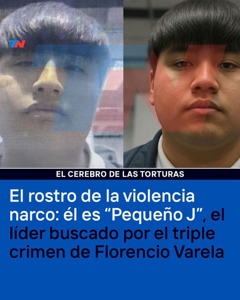 lariojainforma1's tweet image. TONY JANZEN VALVERDE VICTORIANO alias PEQUEÑO JOTA, tiene 21 años, nac. Peruana, está #PROFUGO por el asesinato de Brenda del Castillo, Morena Verdi y Lara Morena Gutiérrez, en Florencio Varela, Buenos Aires. Si lo ven avisar #Urgente al ☎️ 911

#LaMatanza #BuenosAires #PequeñoJ