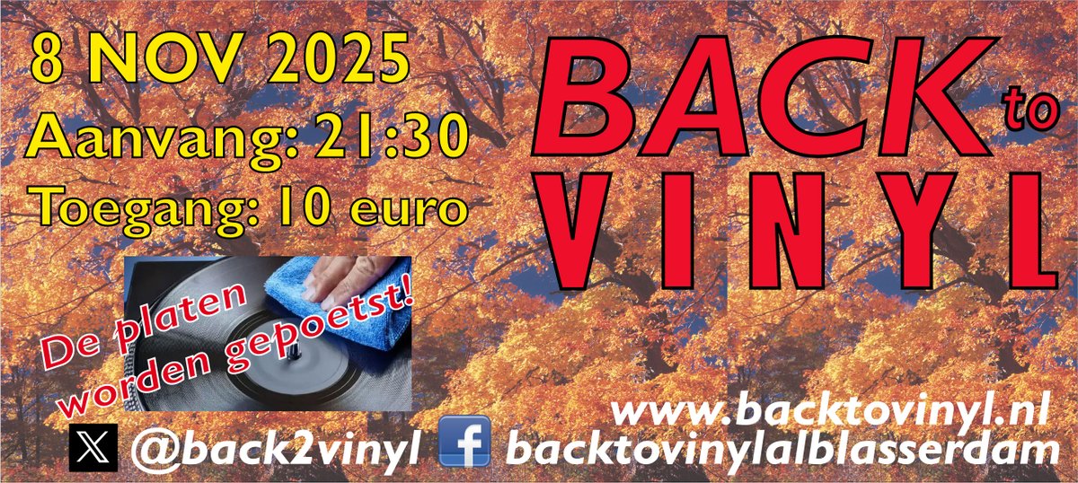 Back2Vinyl's tweet image. Je kunt er niet vroeg genoeg mee beginnen: het oppoetsen van alle platen. Een beste klus overigens. Het duurt nog even, maar... Heb jij je kaartje al binnen voor ons feest in Landvast?
Je kunt het hier gemakkelijk scoren: landvast.nl/movies/241/17/…