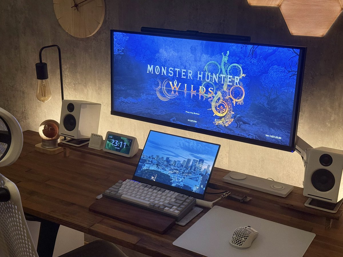 iPhone 16Proで撮影。
TGS2025羨ましい🥺

#desksetup