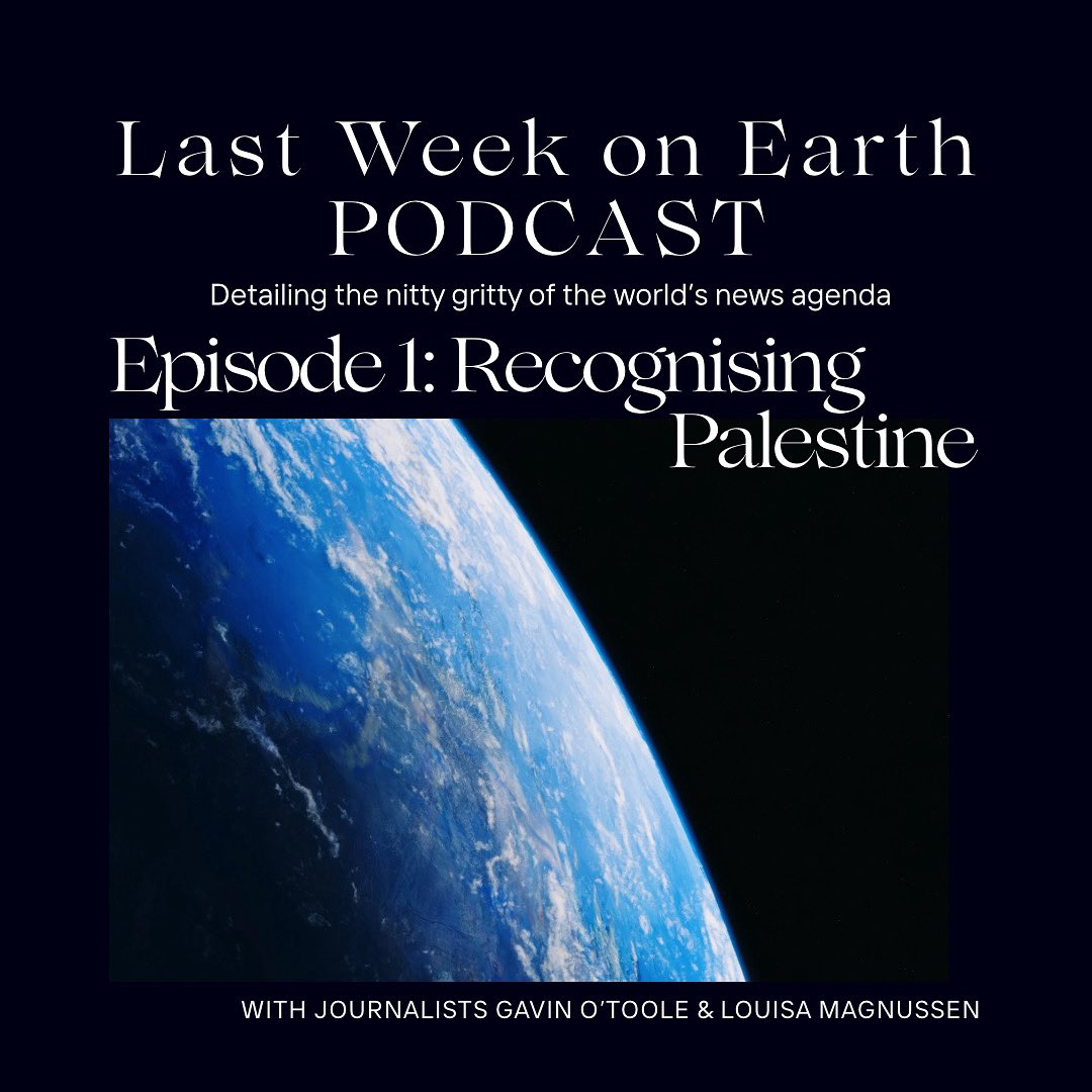 New #podcast now available digging deep into the world news agenda. 

Episode 1 explores Recognising Palestine. 

Available on all platforms and via the below link:

podbean.com/eas/pb-zwxer-1…