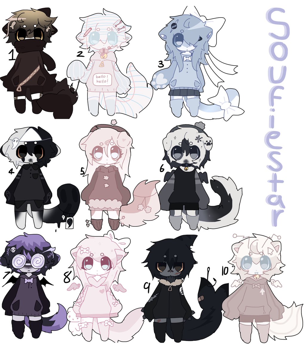 soufiestar's tweet image. creature batch!

dm to claim