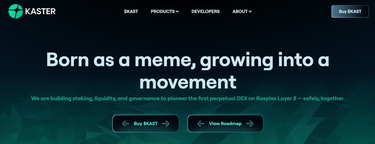 👀 “When website?” they asked…

Here’s your sneak peek at the $KAST site.
Community is our real utility — and we’re just getting started. 🚀

#KAST #Kaspa 

How About $KAST website:

🧵 The KASTER Story — From Meme to Movement

1/
KASTER started as a meme experiment — a playful