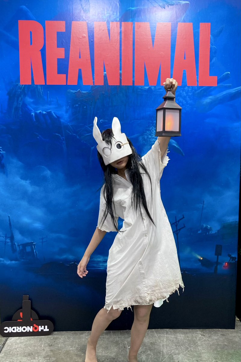ハピネットブース内『REANIMAL』にお越しくださった皆様ありがとうございました🐰
明日一般公開日day2も試遊できますので、ぜひ遊びにいらしてください🎮
※コスプレイヤーの出演はございません

#東京ゲームショウ2025 
#TGS2025 
#REANIMAL