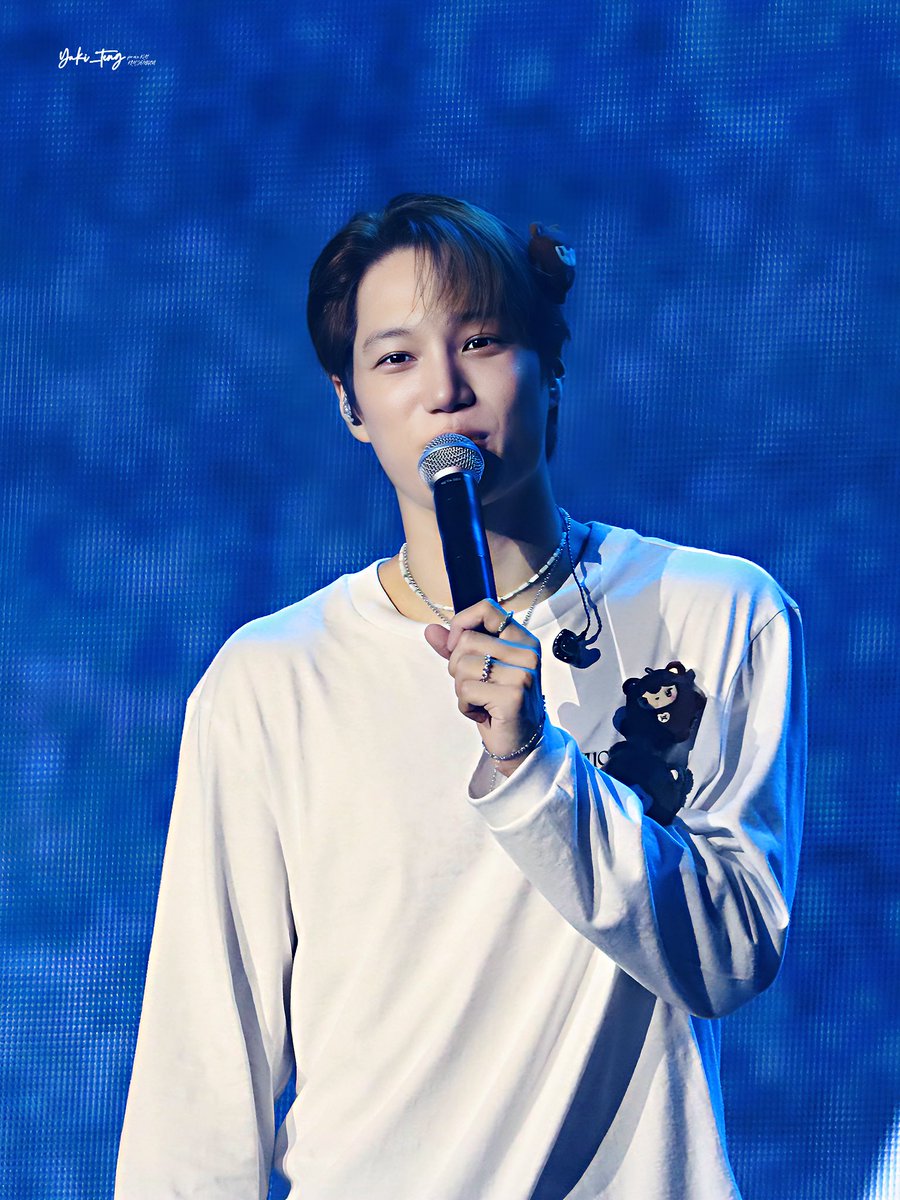 yaghui0408's tweet photo. 20250927🐻@weareoneEXO 

🌸

#KAI #카이
#EXO #엑소 #weareoneEXO
#KAION #KAI_KAION
#KAI_SOLO_CONCERT_TOUR
#KAI_KAION_ENCORE_DAY2
#카이온_앙코르_너무햄보케 https://t.co/j2PjRwIHft