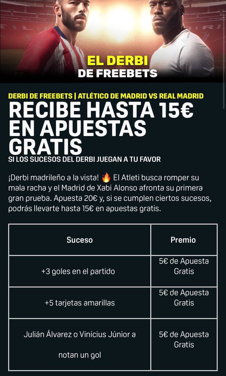 Apuestas de Fútbol tweet media