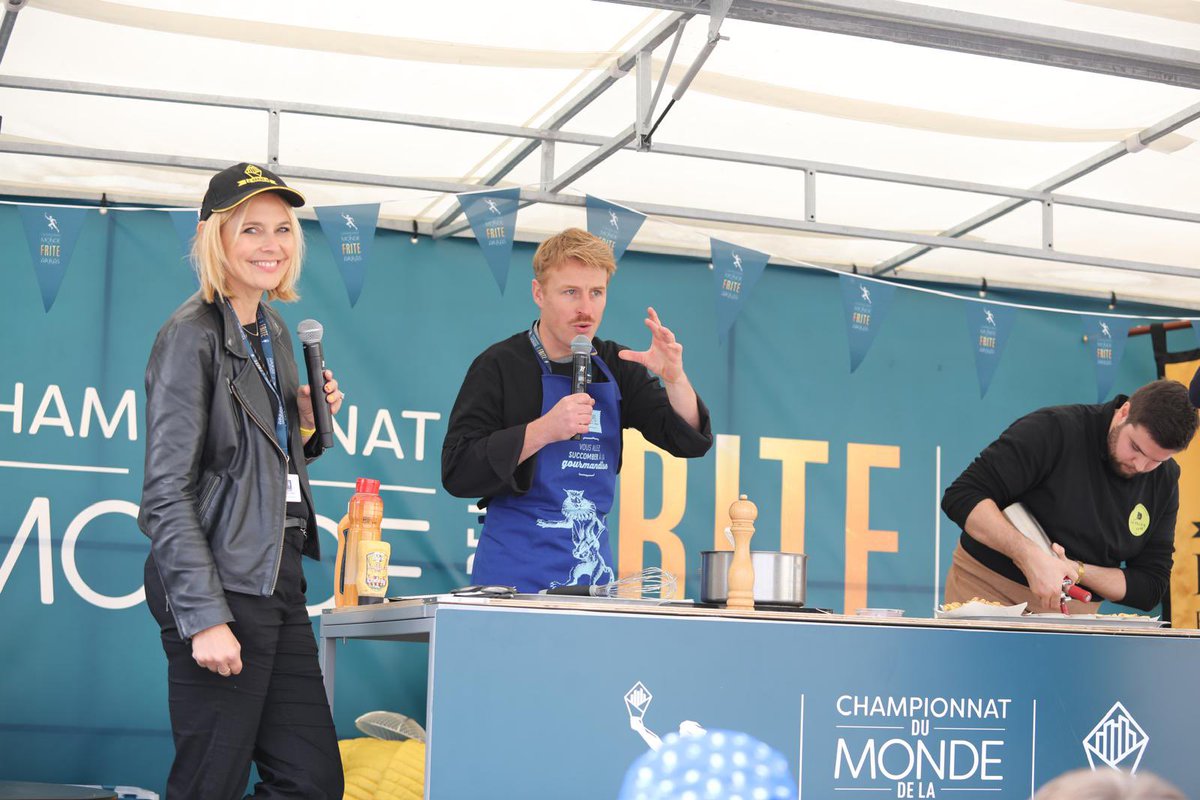 VilleArras's tweet image. 🍟 Retour en images sur un début de championnat croustillant à #Arras.

Ce matin, les premières catégories du Championnat du Monde de la Frite ont mis de la chaleur dans les cœurs avec la frite Créative et la frite Familiale ❤️

 #frites #championnatdumondedelafrite