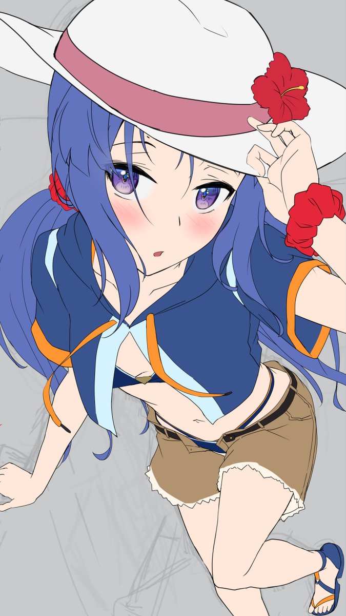 「怜ちゃん 待ち合わせ」|origamiヤッコのイラスト