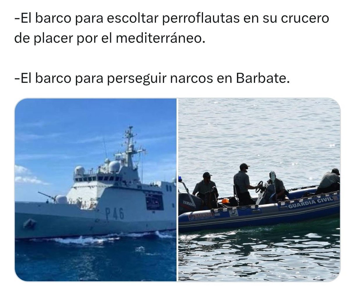 Sánchez manda a la Armada a trasladar cayucos y a crear conflictos internacionales de la mano de Hamas.

No es una anécdota. Es su forma de resistir en el poder. Utilizando cualquier tragedia para agitar a los extremistas y a la vez abandonado a nuestros policías, guardias