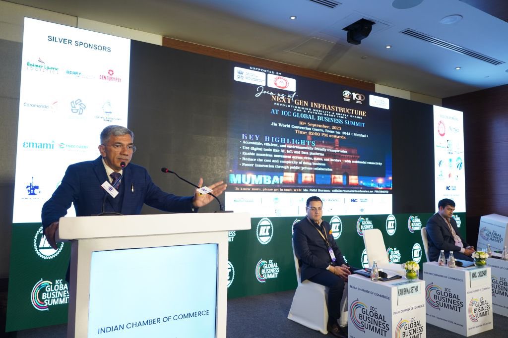 ICC_Chamber's tweet image. Next-Gen Infrastructure for a Smarter Tomorrow!
At the ICC Global Business Summit, thought leaders and industry pioneers came together to discuss how innovation, digital tools, and smart collaboration are set to revolutionise mobility and supply chains.
From futuristic…