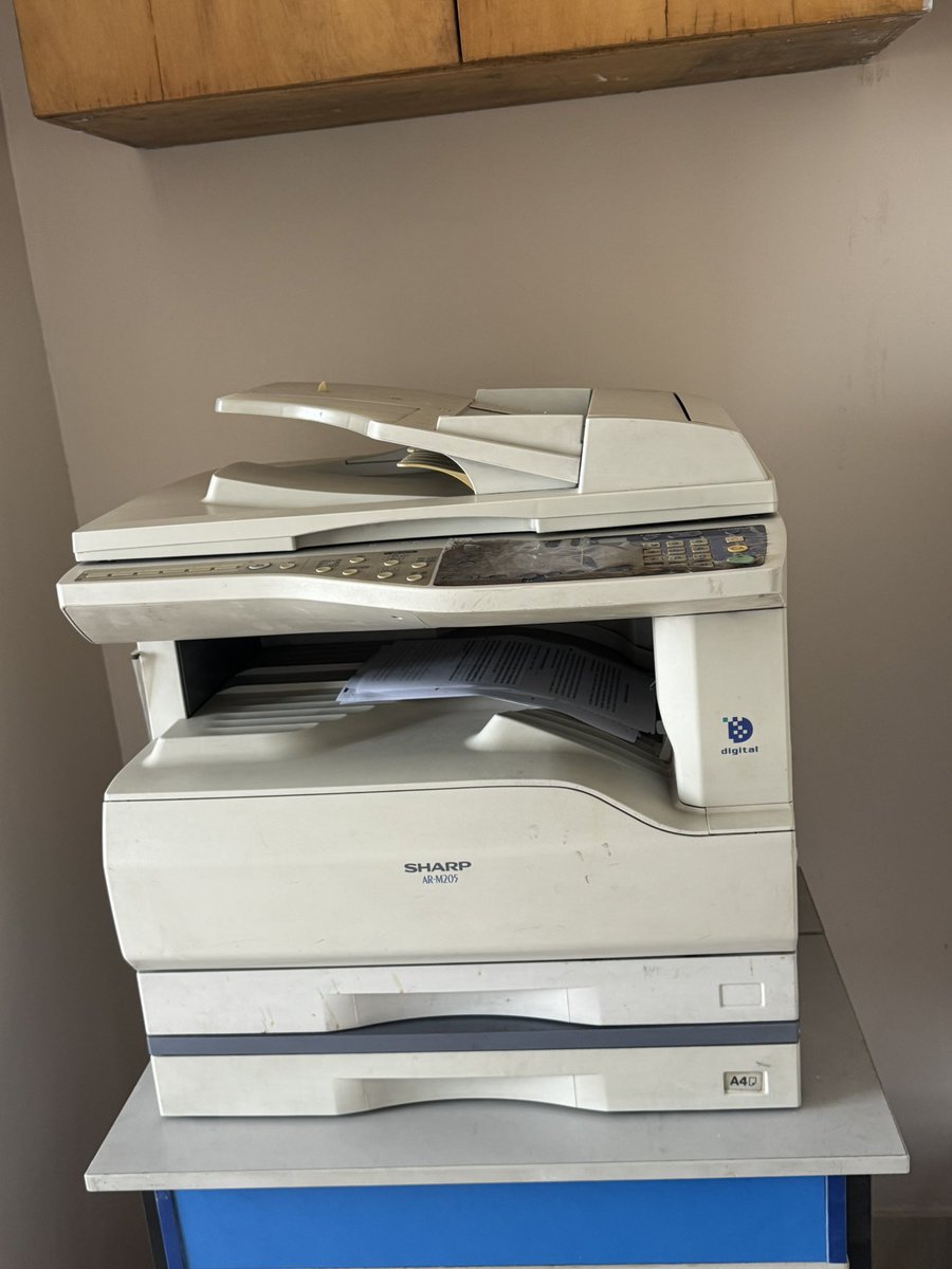 mtechitng's tweet photo. We revive classics like the Sharp AR-M205 🔧
..
At Max-Tech I.T Solutions, it’s not about age — it’s about solutions that keep your business running. 🚀
..
#mtechitng #TechSupport #PrinterRepair #OfficeSolutions #lagostech #EffectiveSolutions https://t.co/nJ2nkSQ3Yj