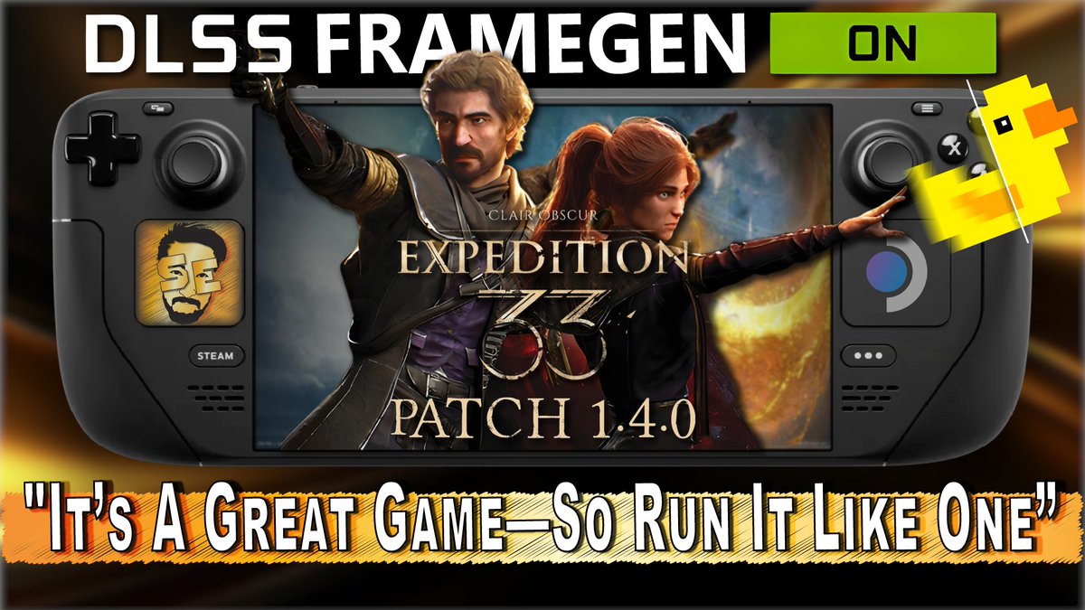 Solid_Esh's tweet photo. Expedition 33: The Ultimate Performance Guide For Steam Deck

✅https://t.co/VIyCseAQ2B

#ClairObscurExpedition33 #steamdeck https://t.co/TvNLKxsIKc