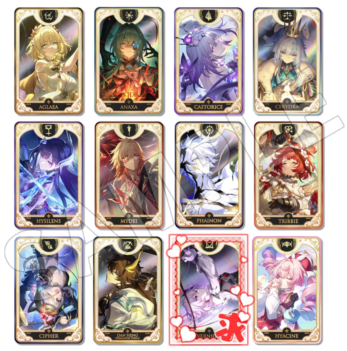 譲渡 買取】崩壊スターレイル スタレ ホヨランド おみくじカード 求