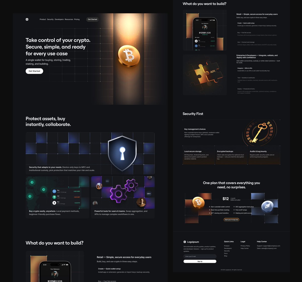 Learning_Skar's tweet image. My process for creating visuals for a $3500 landing page.
→ Collect information about the product in extreme detail.
→ Research thoroughly, analyze competitors and write the outcome driven copy of the website (The most crucial part, most people skip)
→ Design custom…