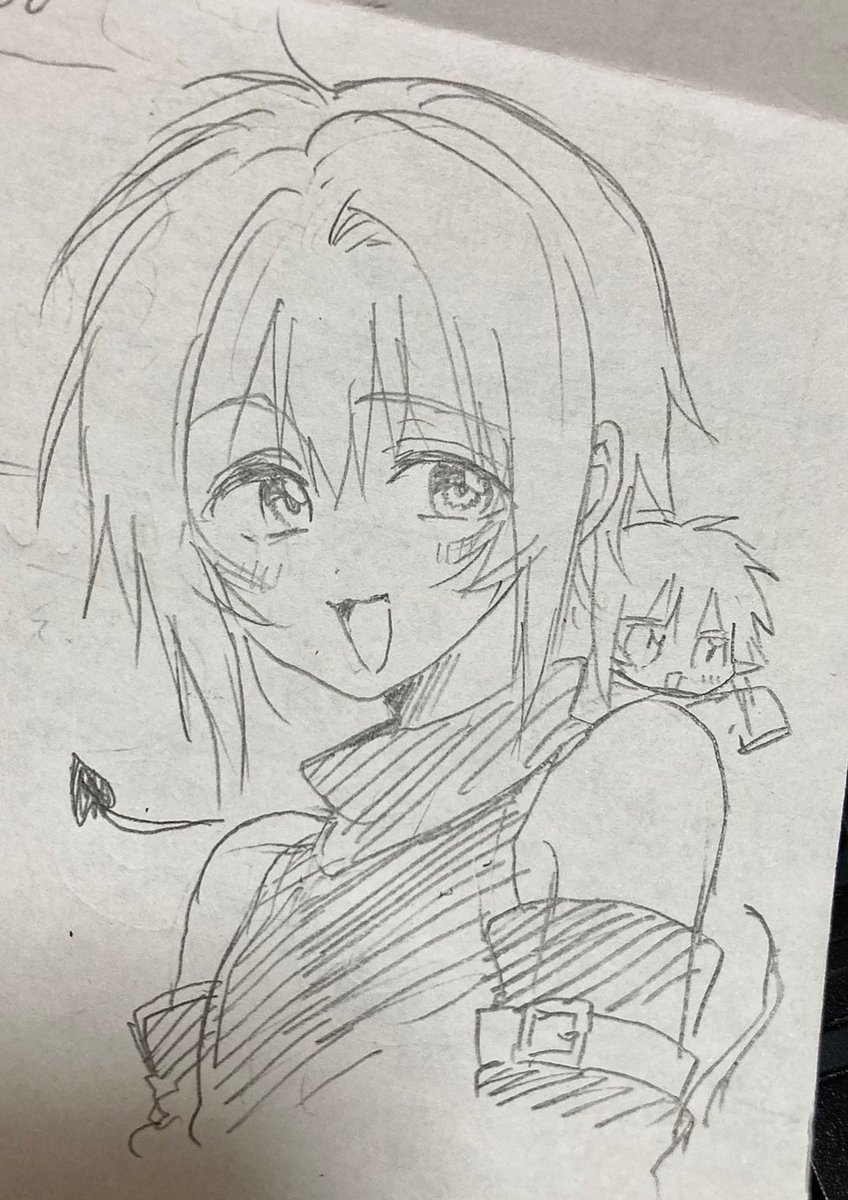 hozuno's tweet photo. 最近描いた二次創作 https://t.co/IGVORpGpS0
