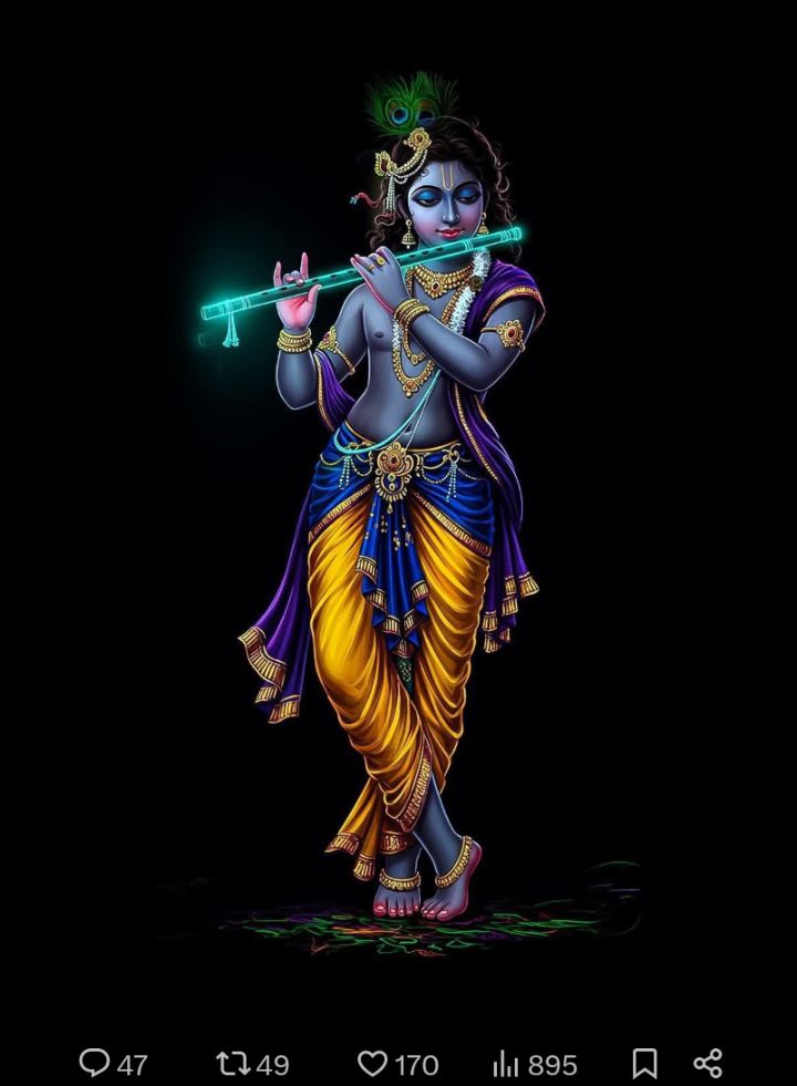 kumar_nan2's tweet image. ॐ कृष्णाय वासुदेवाय हरये परमात्मने॥
प्रणत: क्लेशनाशाय गोविंदाय नमो नम:॥

आपका जीवन शाश्वत प्रेम से परिपूर्ण हो।

जय श्री राधे कृष्णा 🙏

#Surya #Abhishek #Gill