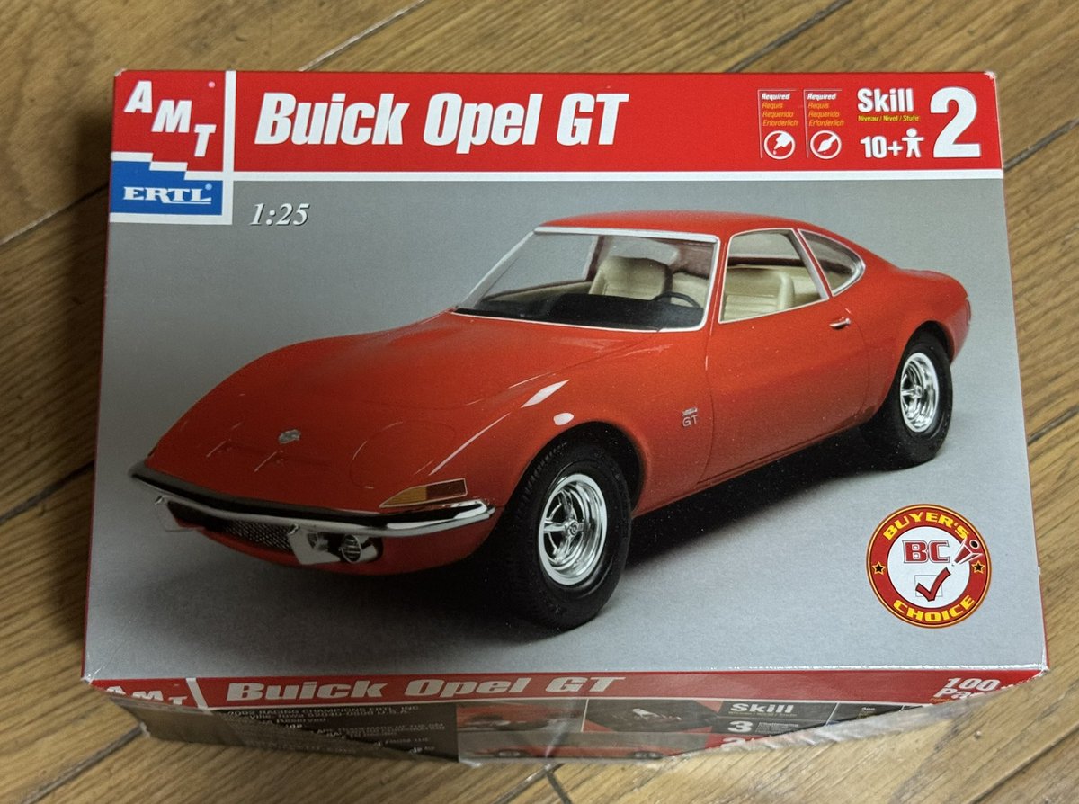 リサイクルショップで代理購入してもらったamt のオペルGTをいろいろ手を加え作ってみた。