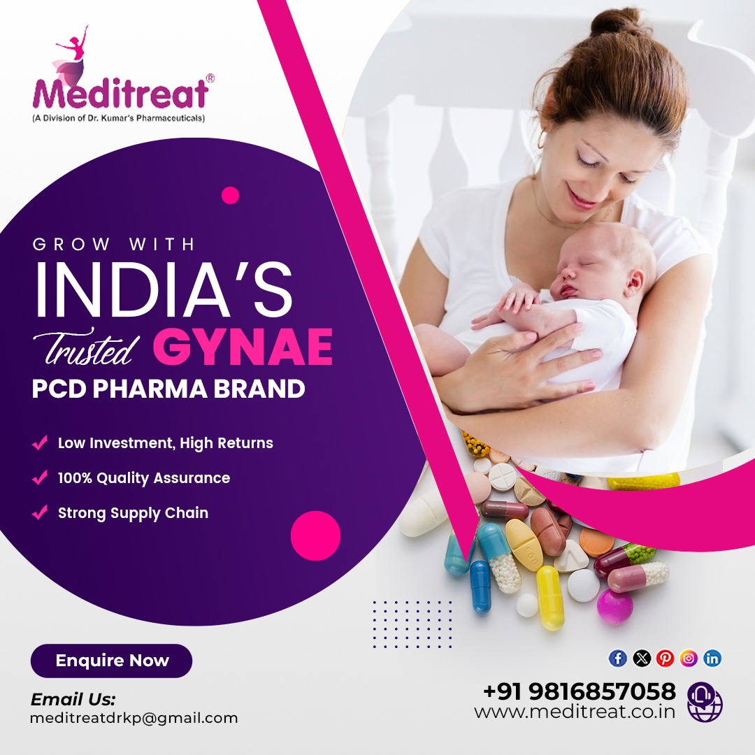 Meditreat_'s tweet image. Step into the women’s healthcare segment with Meditreat – your trusted Gynae PCD franchise partner!
📞 +91 98168 57058 | 🌐 meditreat.in
#GynaePCD #MeditreatPharma #PCDFranchise #WomenHealthcare #PharmaBusinessOpportunity #PharmaFranchiseIndia #DCGIApproved