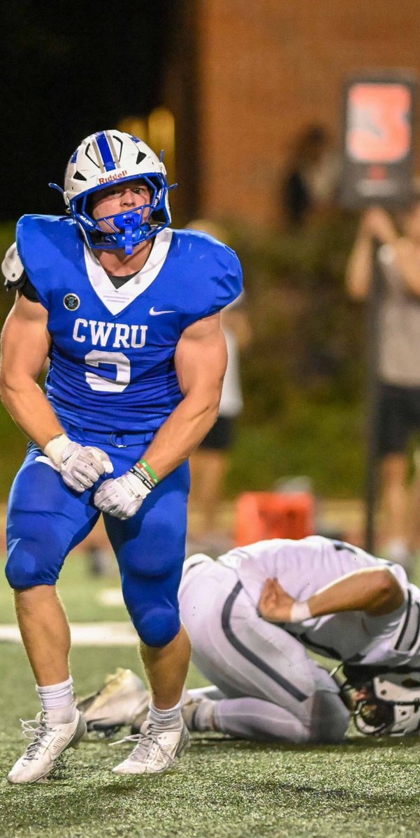mtlebofootball's tweet image. Congratulations to Blue Devil alum @Kinger025 on being named to the President’s Athletic Conference Defensive Honor Roll. 
📸:  @kline_photo