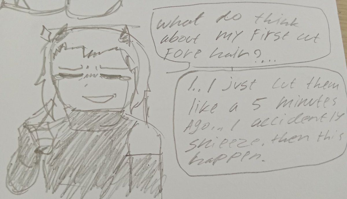 AndinurZah46644's tweet image. Hey.. @javaxzun i hope you don't mind me, i give a quick question to ask for Simulacrum Sans..,well.. It's about my oc here, her name is Andy, and, she... wanted to tell the truth about her....hair.🥲 
#asksim