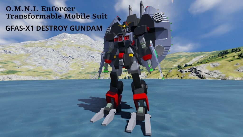 SpaceEngineersG's tweet image. GFAS-X1 DESTROY GUNDAM by Ohagin

➡️ steamcommunity.com/sharedfiles/fi…

This is the GFAS-X1 Destroy Gundam from Mobile Suit Gundam SEED DESTINY.

What is your favorite Gundam? 

#SpaceEngineers #SteamWorkshop #NeedToCreate