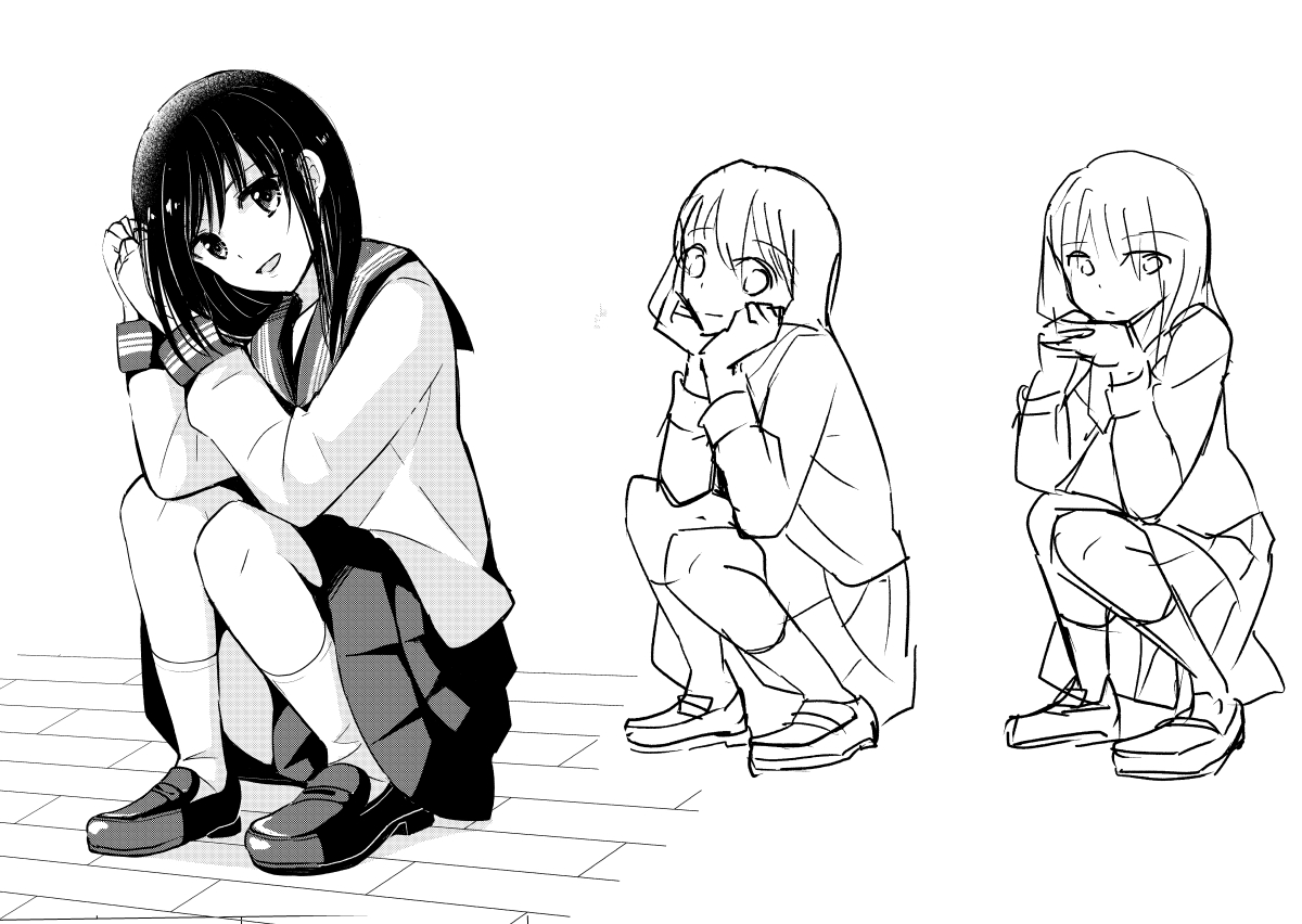 再掲の練習絵 