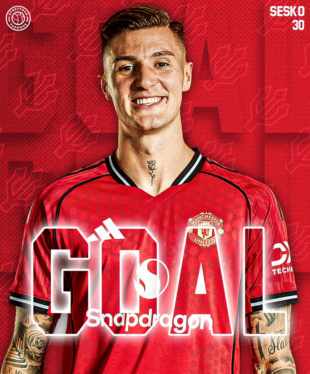 StretfordPaddck's tweet photo. SESKOOOOO!!! 🤩⚽️

27’ | 🐝 2-1 🔴 | #MUFC https://t.co/oLZ3uideec