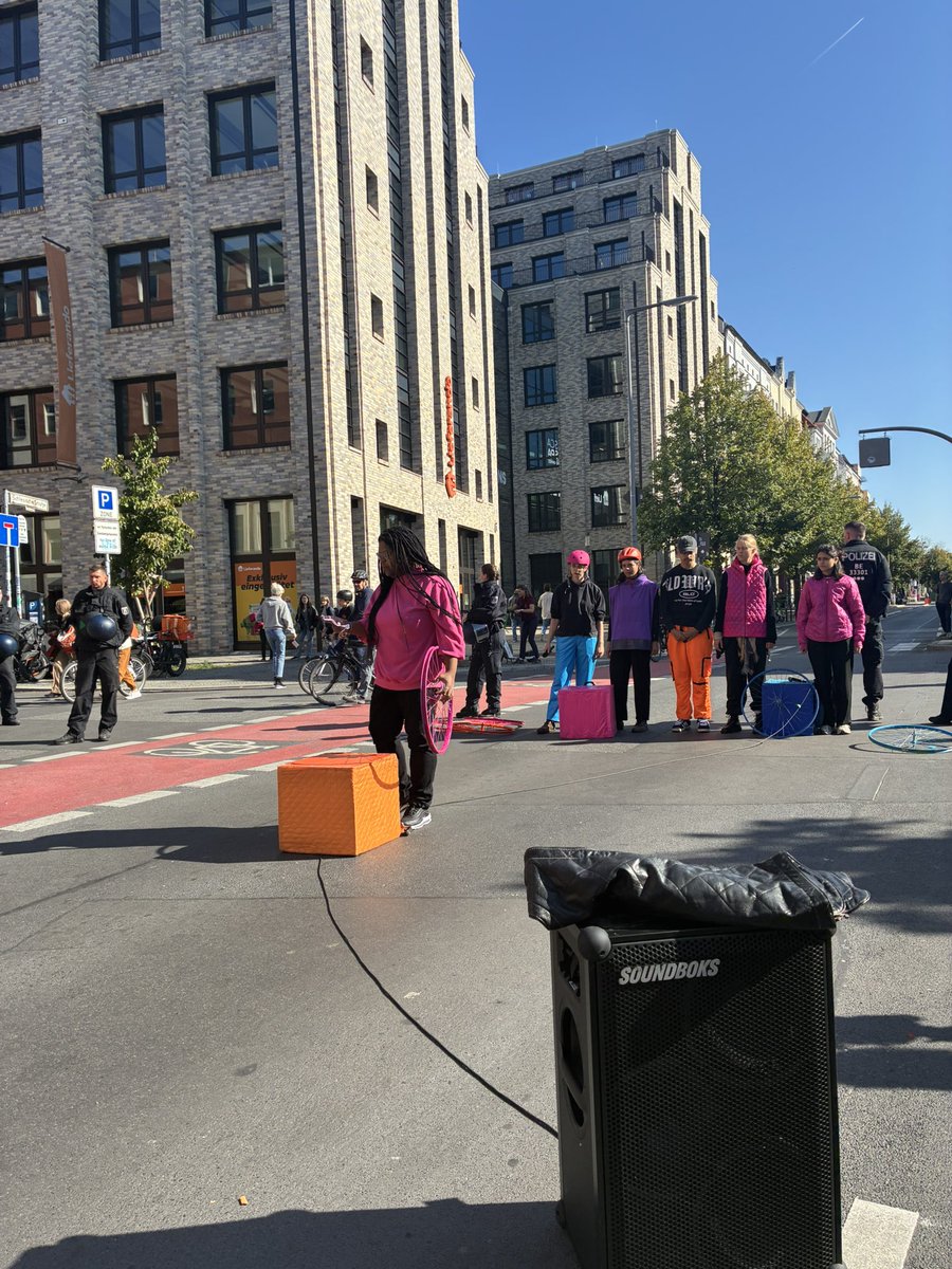 bix_bit's tweet image. Protest now at Lieferando HQ again mass layoffs and illegal subcontracting @LWC_Berlin