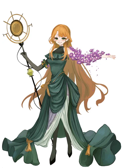 街風めい様、鱏歌屋様、びをさ様の「Magia」歌ってみたの立ち絵を描かせていただきました。 まどかマギカの魔法少女の変貌した姿、可愛い顔と毒々しさをモチーフにしています