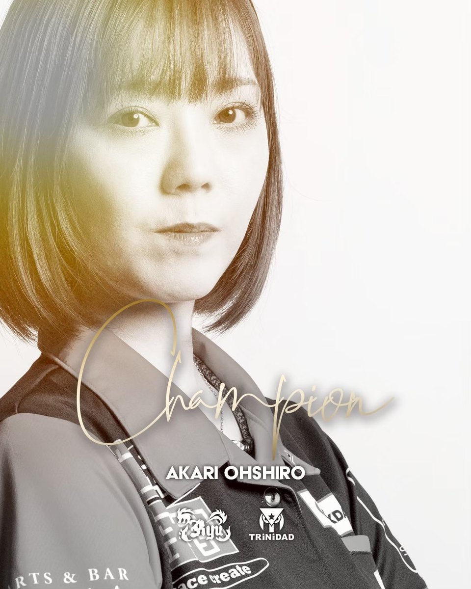 Trinidad_darts's tweet image. PERFECT 第17戦 群馬

🏆CHAMPION🏆
#大城明香利 選手
@OhshiroAkari

#RyuDarts
#TRiNiDAD
#ROMEKARI
#AKARI_LEGACY
#PERFECT_QUEEN