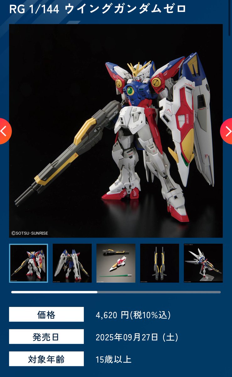 今日、土曜日出勤かつ、明日とき宣行くって舞い上がってて、大切な事わすれてたわ…

ウイングガンダムゼロ買いそびれた…