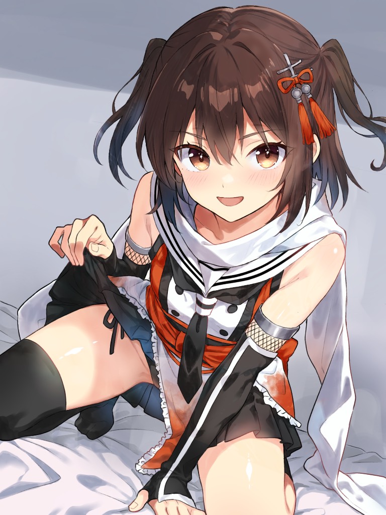 川内
「提督、久しぶりに夜戦しよっ！」
#艦これ