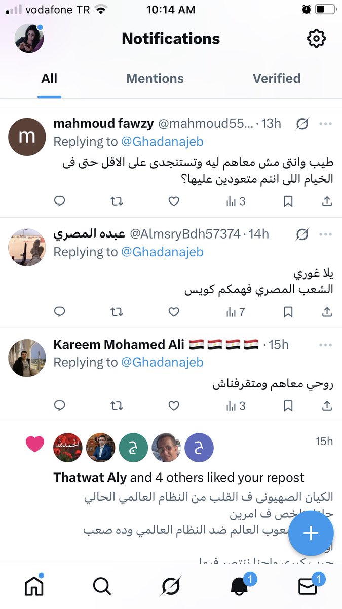 نظامهم القزم اسقط الجنسية عني واصبحت بدون
جنسية ولم يكتفي بهذا لكن داوم علي شكوتي عند المخابرات التركية بسبب ما اكتبه عن النظام
فاعتقلوني مرتين واصدروا في حقي قرارين ترحيل
ويجي لجنة وظيفته انه يشتمنا، يقولي ايه اللي مانعك تروحي مع #اسطول_الصمود_العالمي 
عرفتوا السبب يا شوية سفله