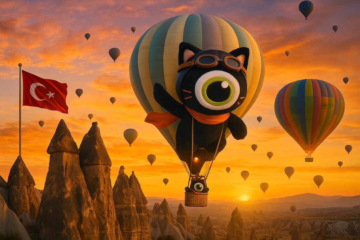 SashaCryptoBsc's tweet photo. Turkish culture is woven into landscapes as well as traditions. Cappadocia, with its cave homes and hot air balloons, is a living story of Anatolia. Here, ZKat discovers the beauty and heritage of Türkiye 🇹🇷 #Brevisculturalweek @brevis_zk https://t.co/n9S7jGXrUK